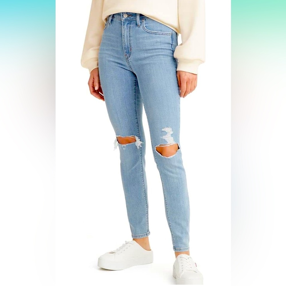 Levi's Women's 721 High Rise Skinny Jeans; Size: 26; Color: Light Indigo